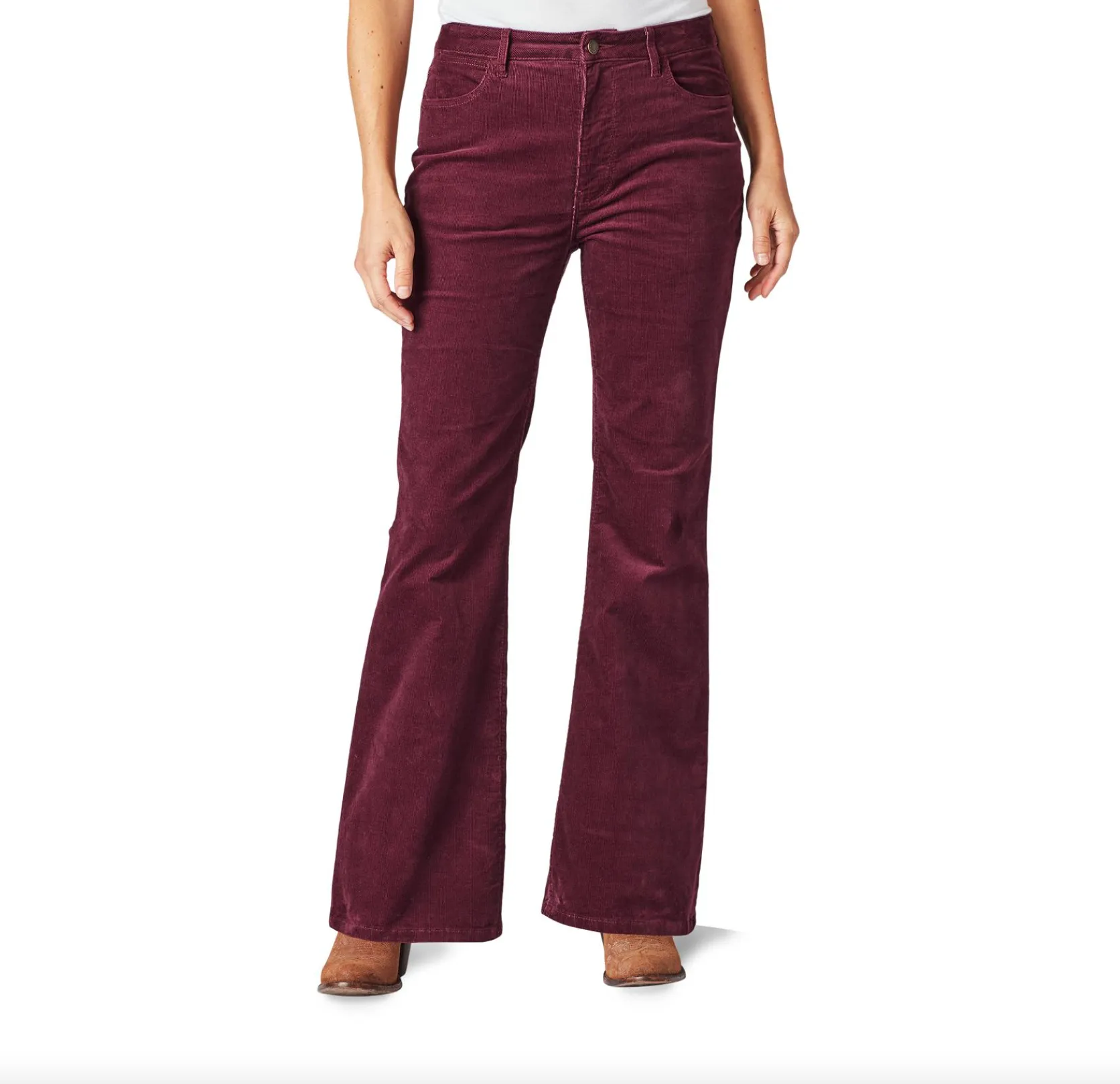 112324319 - Wrangler High Rise Fierce Flare - Wine Tasting