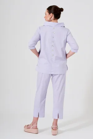 36" Claire Capri with Back Slit