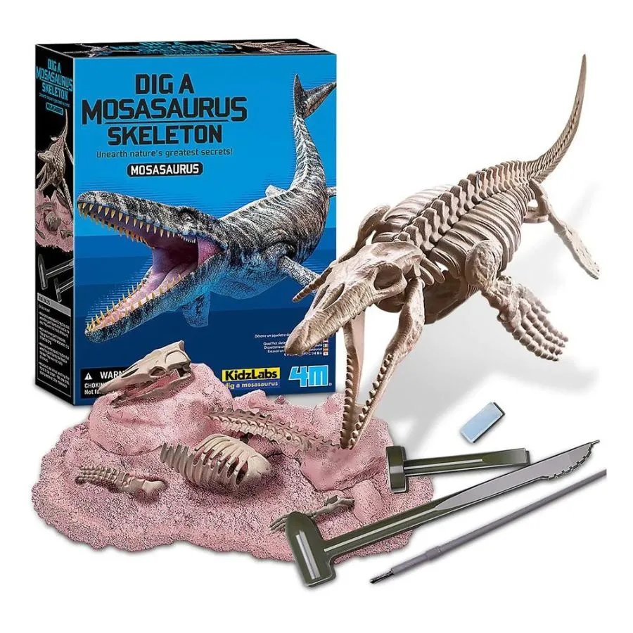 4M - KidzLabs Dig A Mosasaurus Skeleton