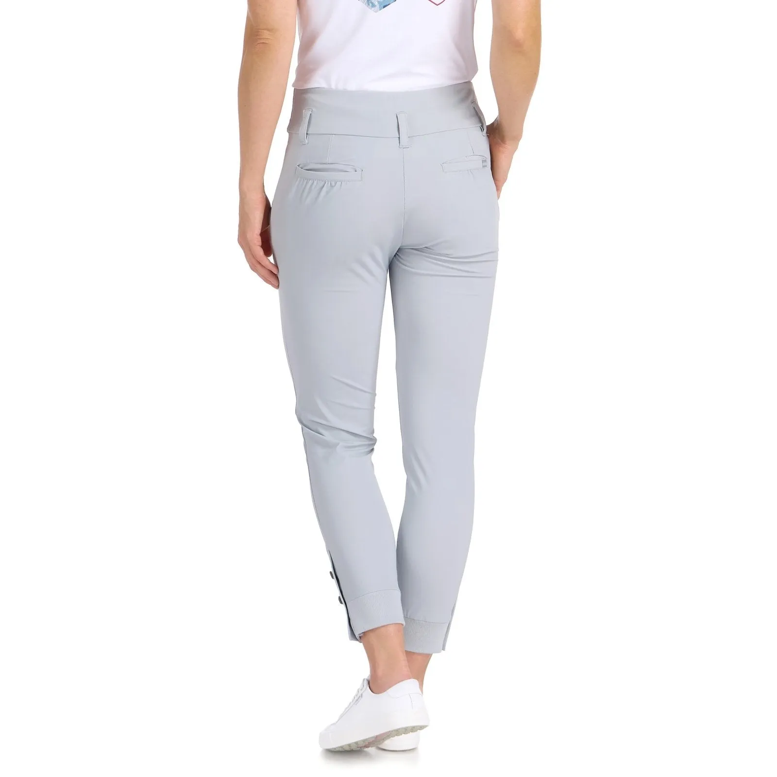 Ariana Slim Grey Jogger - FINAL SALE