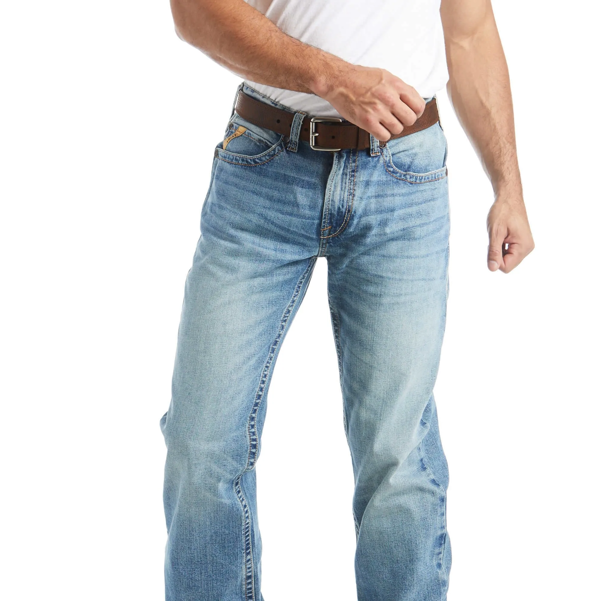 Ariat Men's M2 Relaxed Duke Stretch Boot Cut Jean, Orleans
