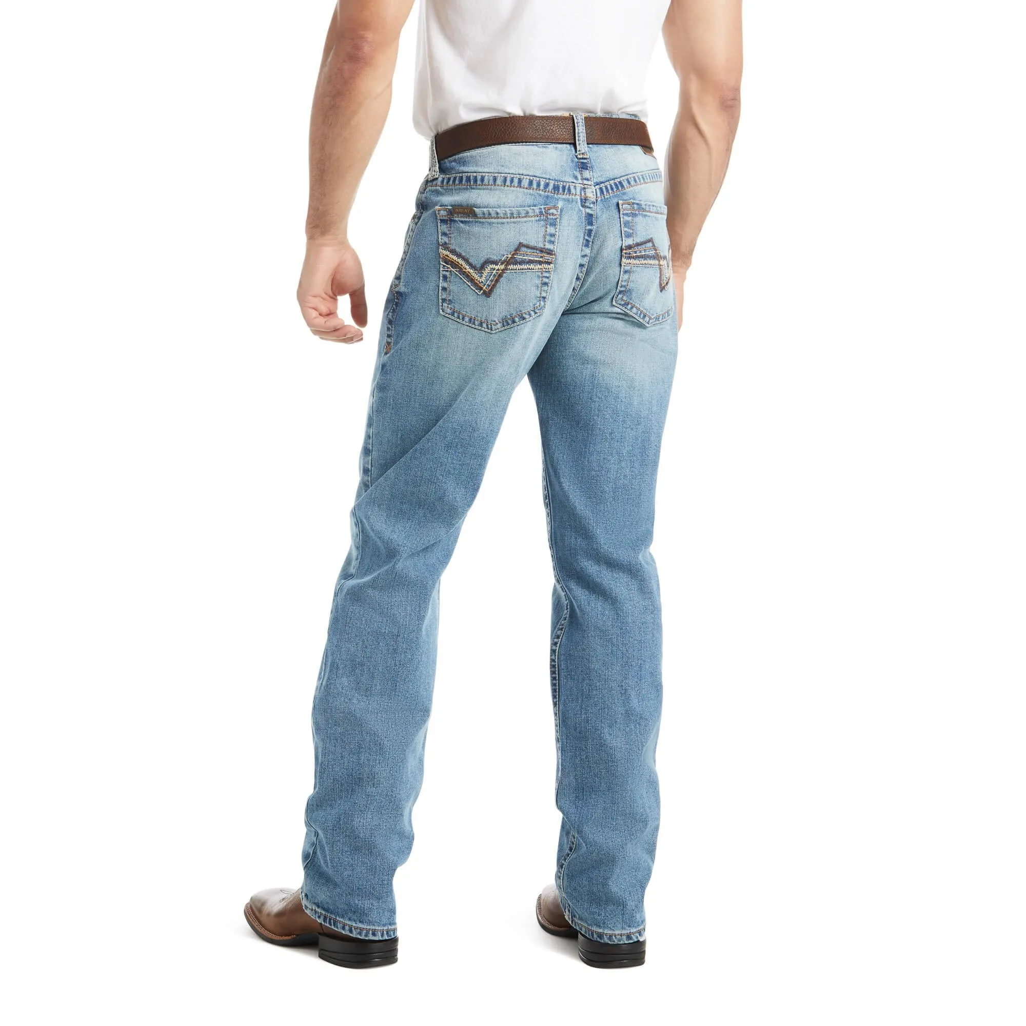 Ariat Men's M2 Relaxed Duke Stretch Boot Cut Jean, Orleans
