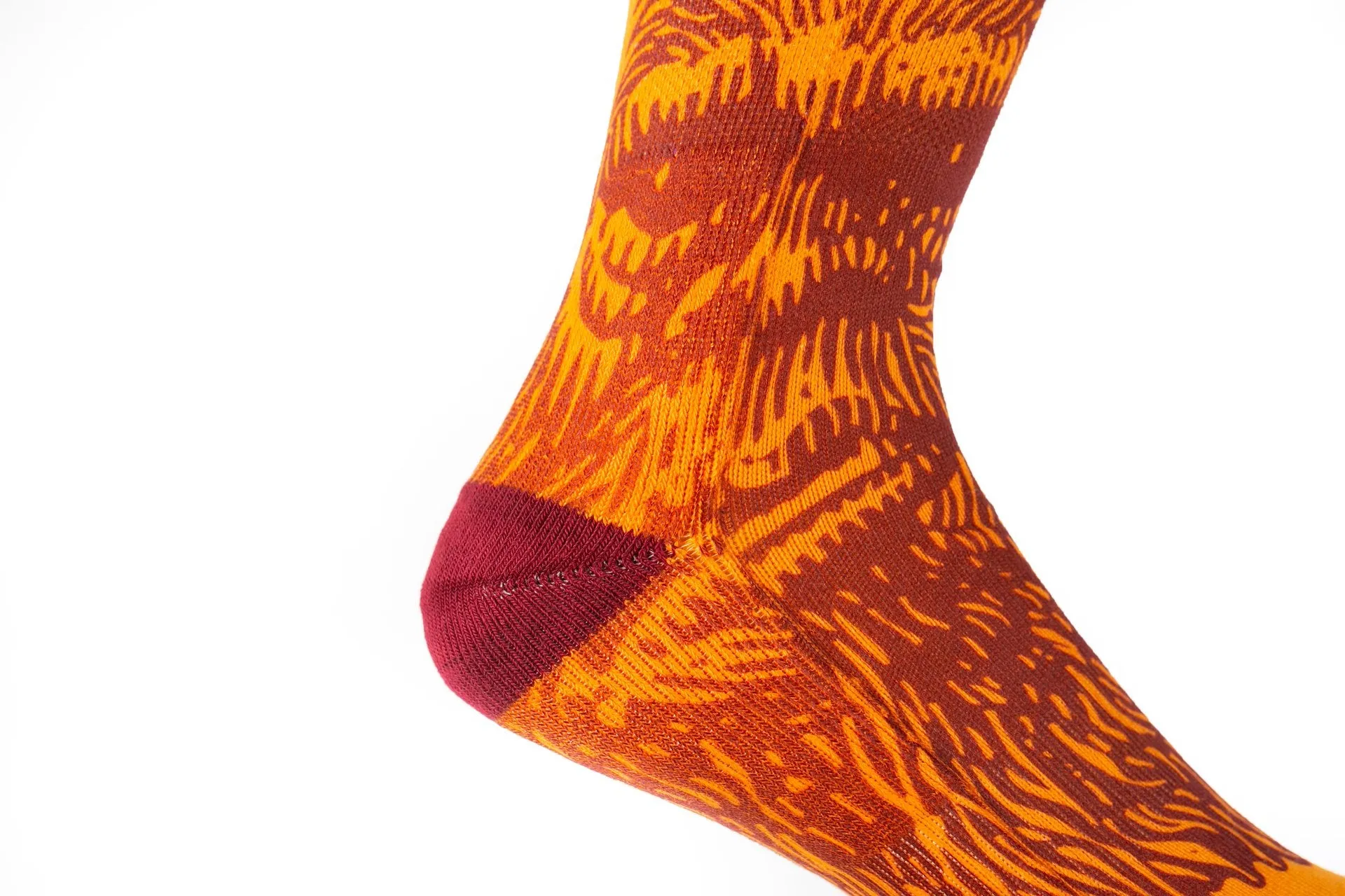 Arkansocks - MugShot (Orange Blaze/ Red)
