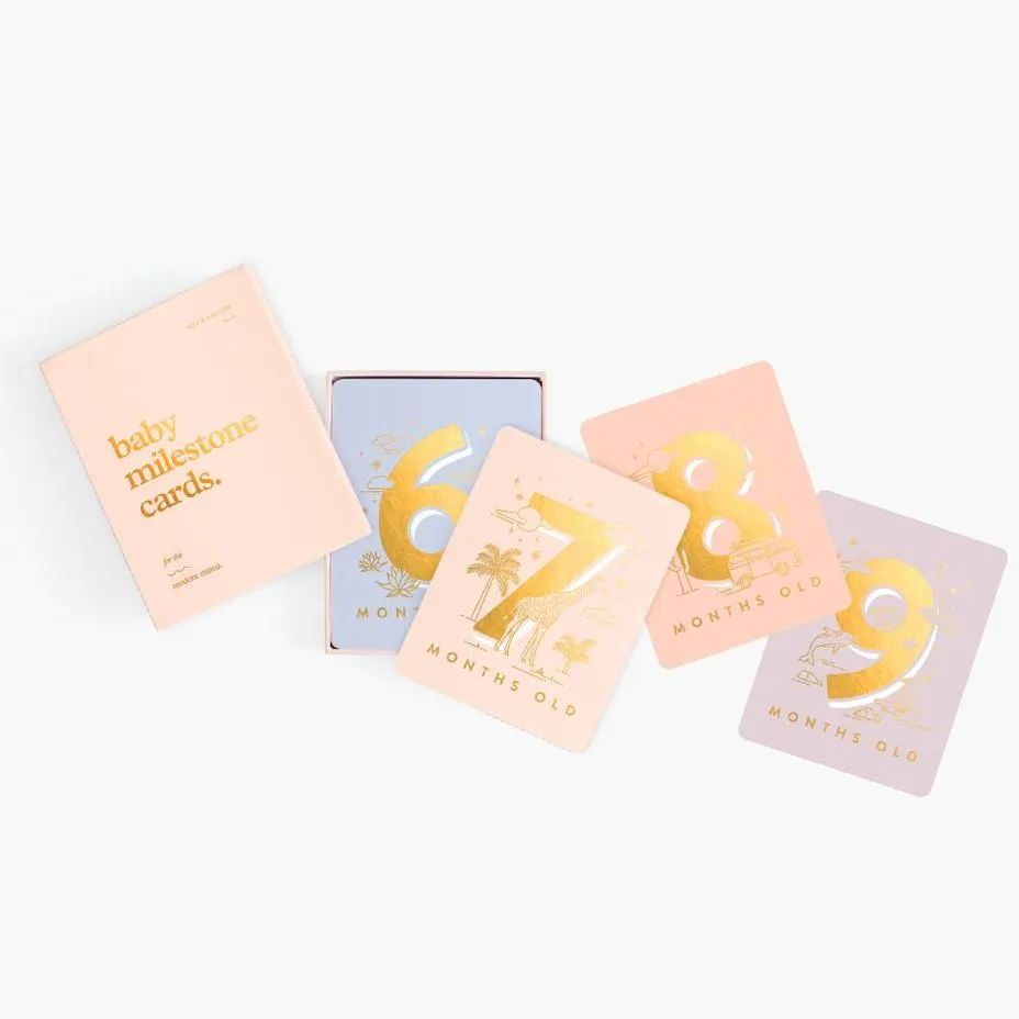 Baby Milestone Cards (Multiple Styles)