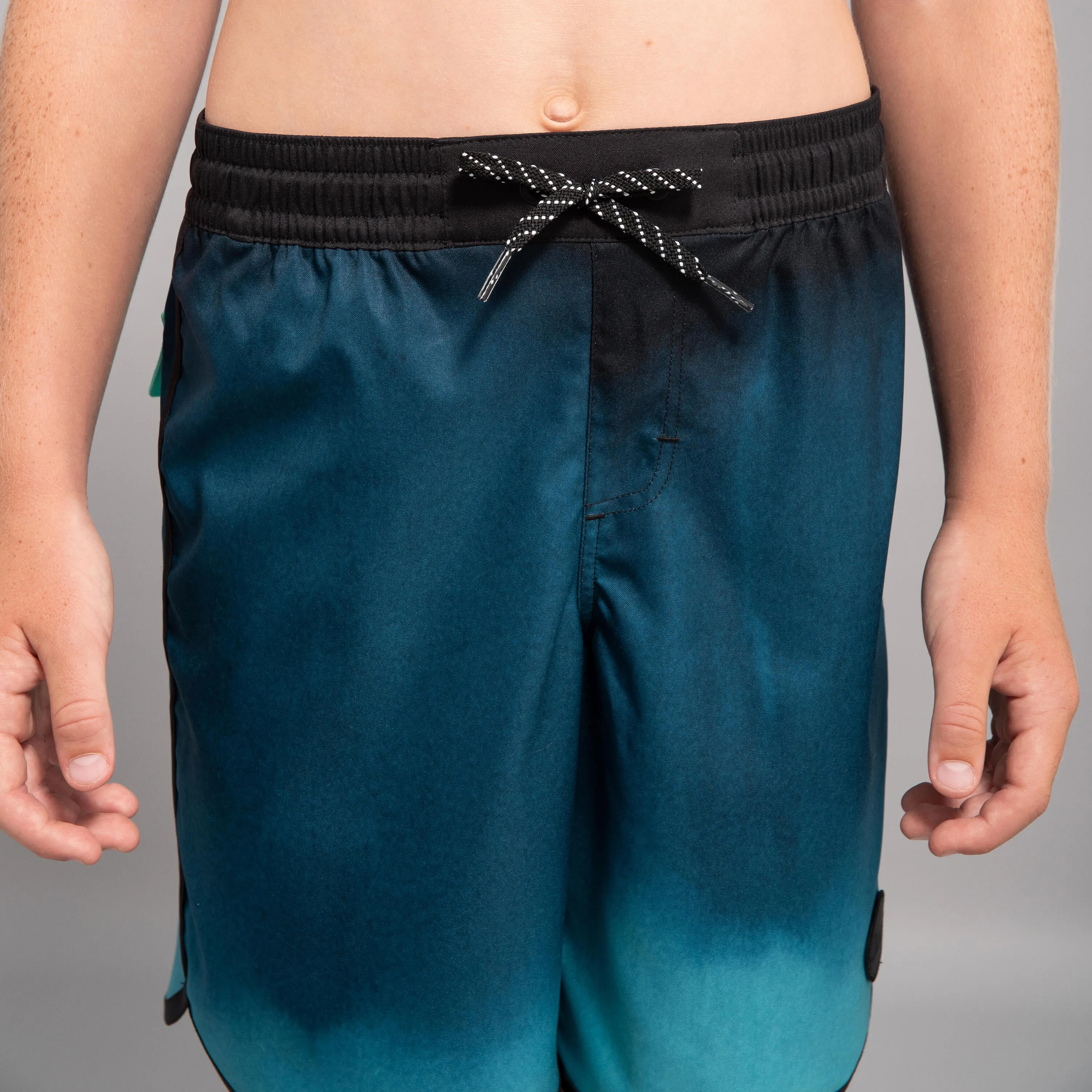 Board shorts 500 blue/black OLAIAN, black