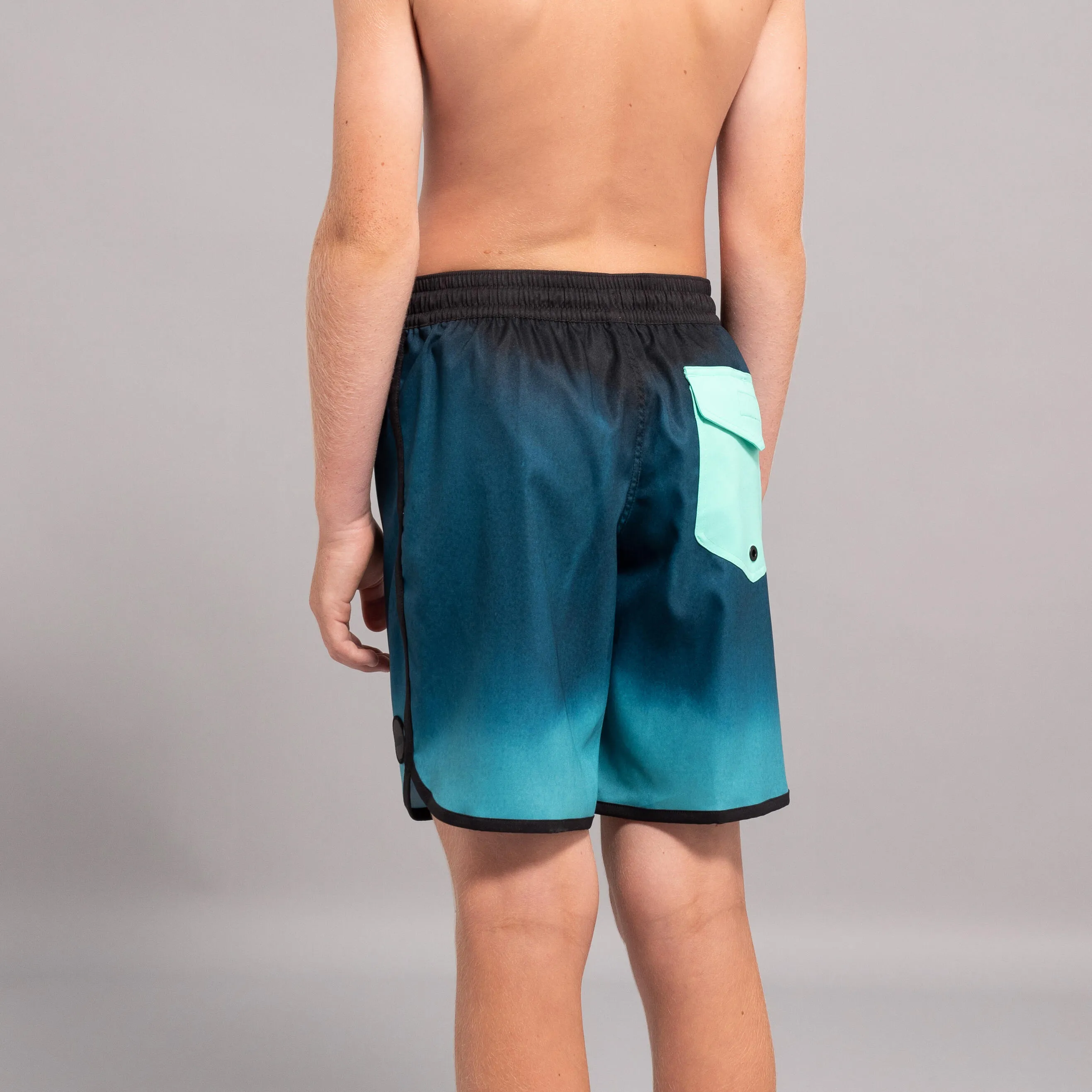 Board shorts 500 blue/black OLAIAN, black