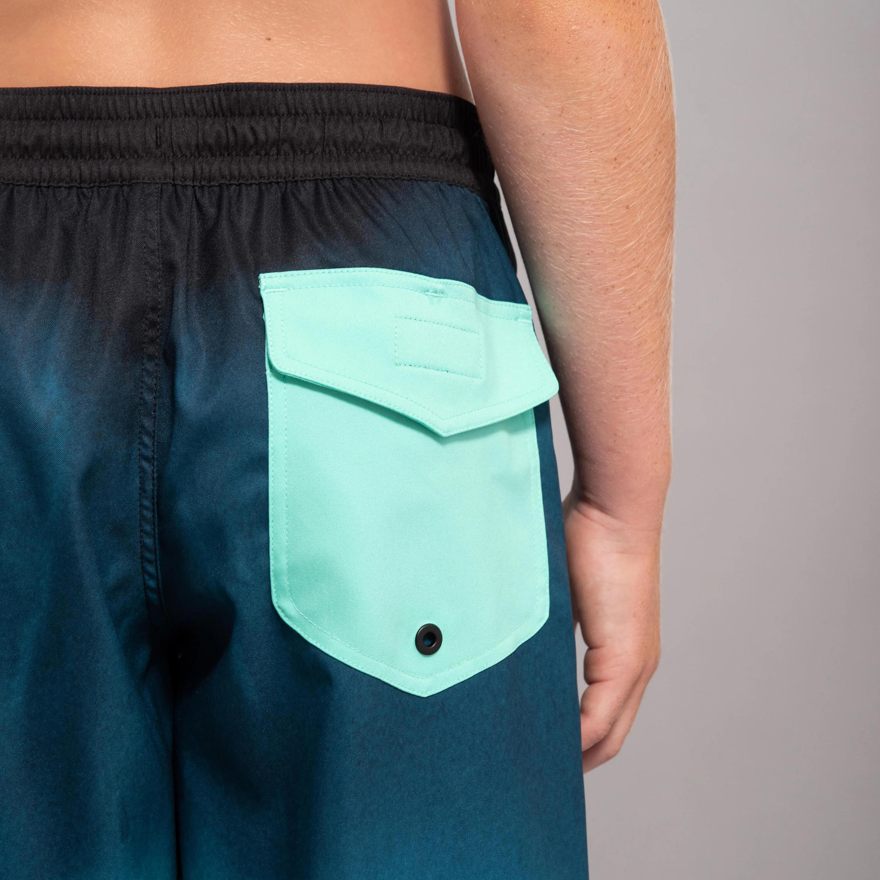 Board shorts 500 blue/black OLAIAN, black