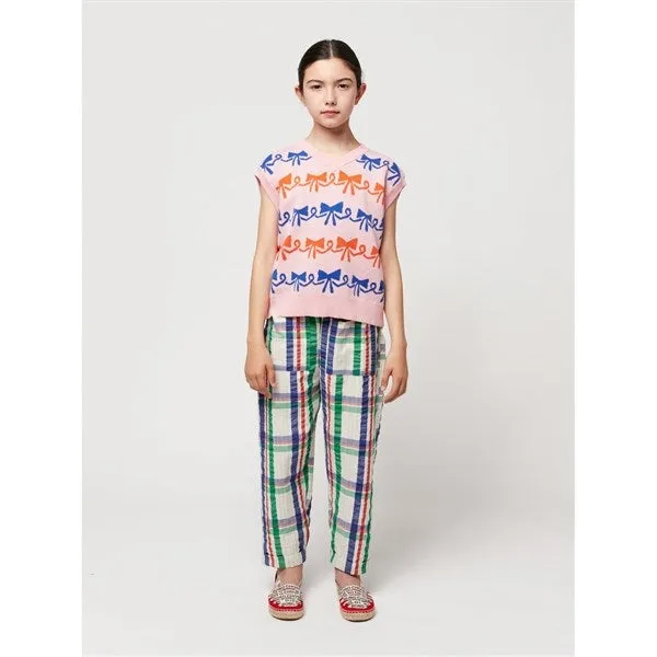 Bobo Choses Madras Checks Woven Pants Baggy Multicolor