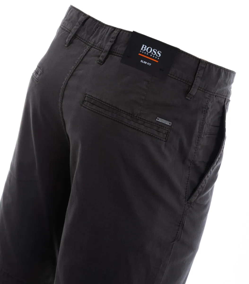 BOSS Schino-Slim-Shorts 2 Short in Charcoal