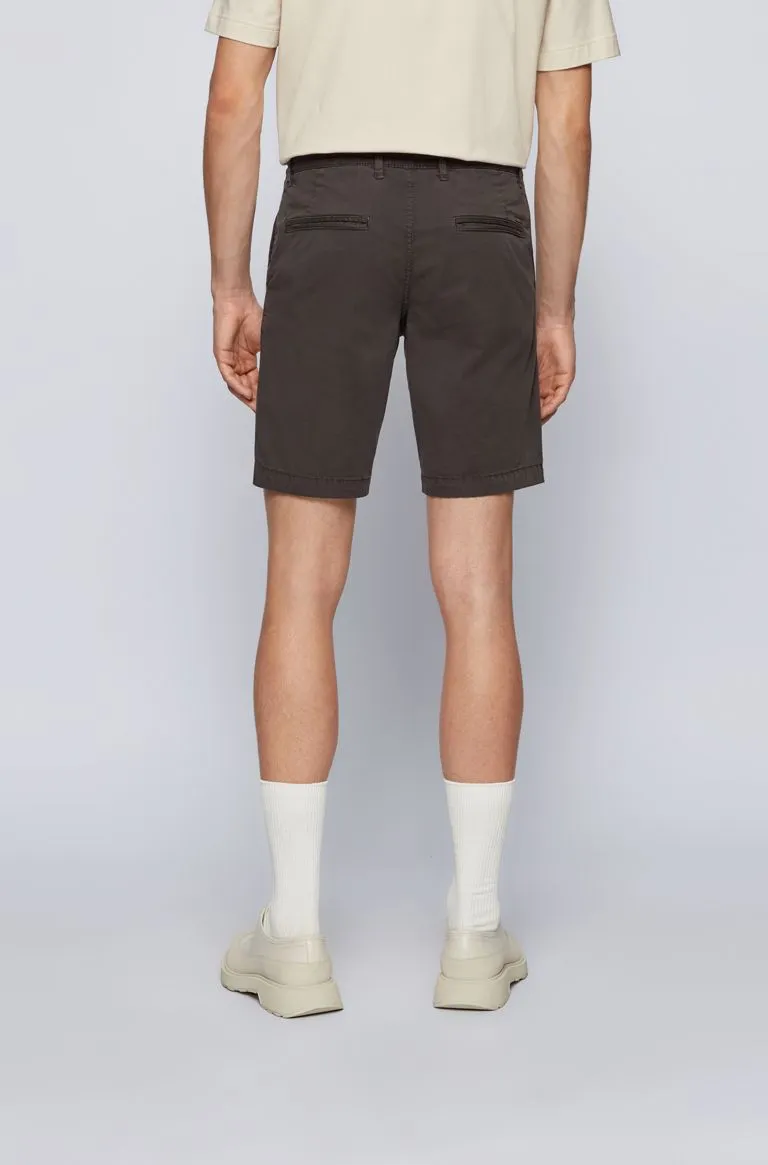 BOSS Schino-Slim-Shorts 2 Short in Charcoal