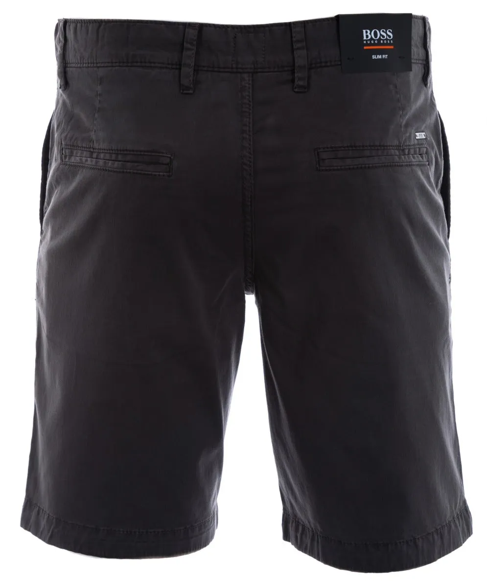 BOSS Schino-Slim-Shorts 2 Short in Charcoal
