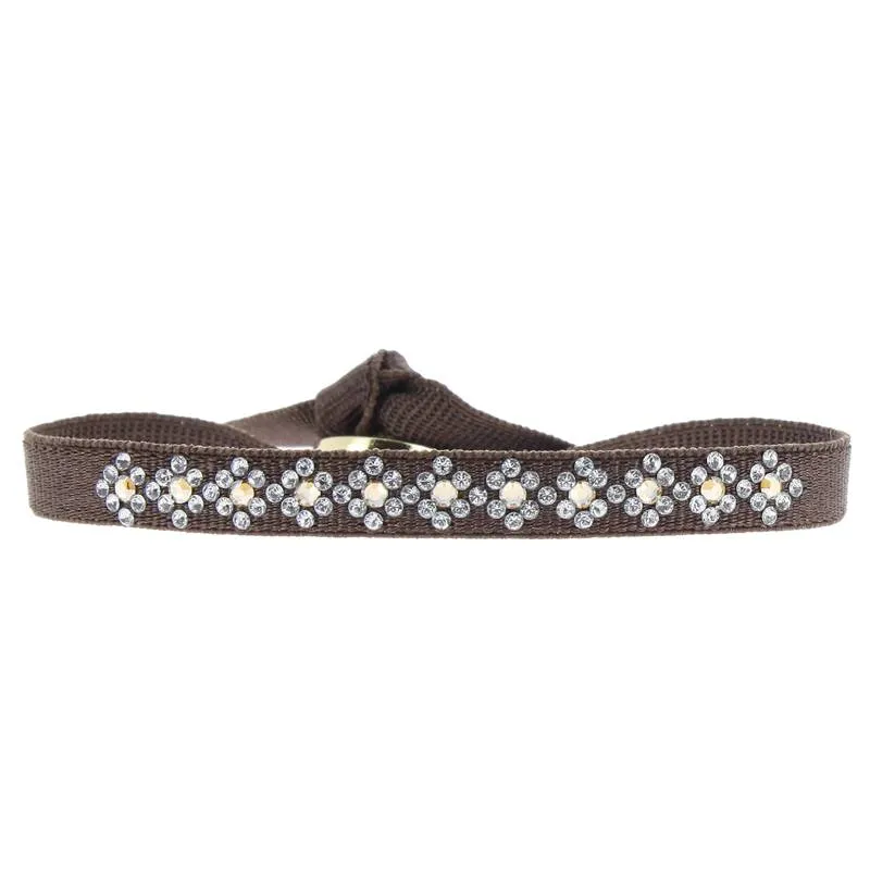 Bracelet losange strasse