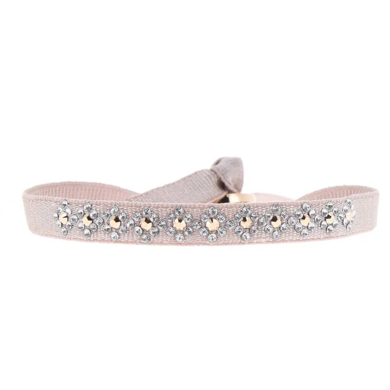 Bracelet losange strasse