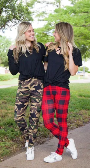 Buffalo Plaid Leggings