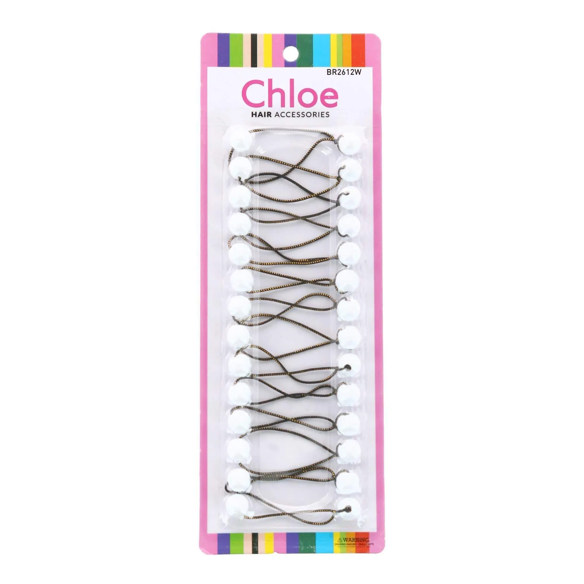 Chloe Girl's 14 Piece Hair Bobbles