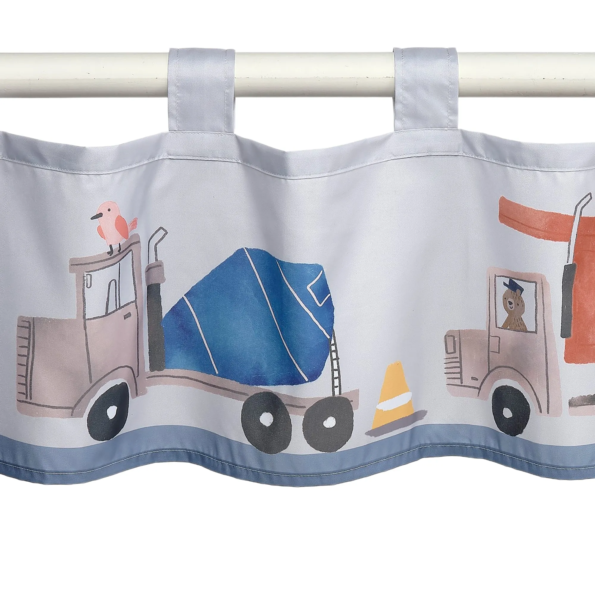 Construction Zone Window Valance