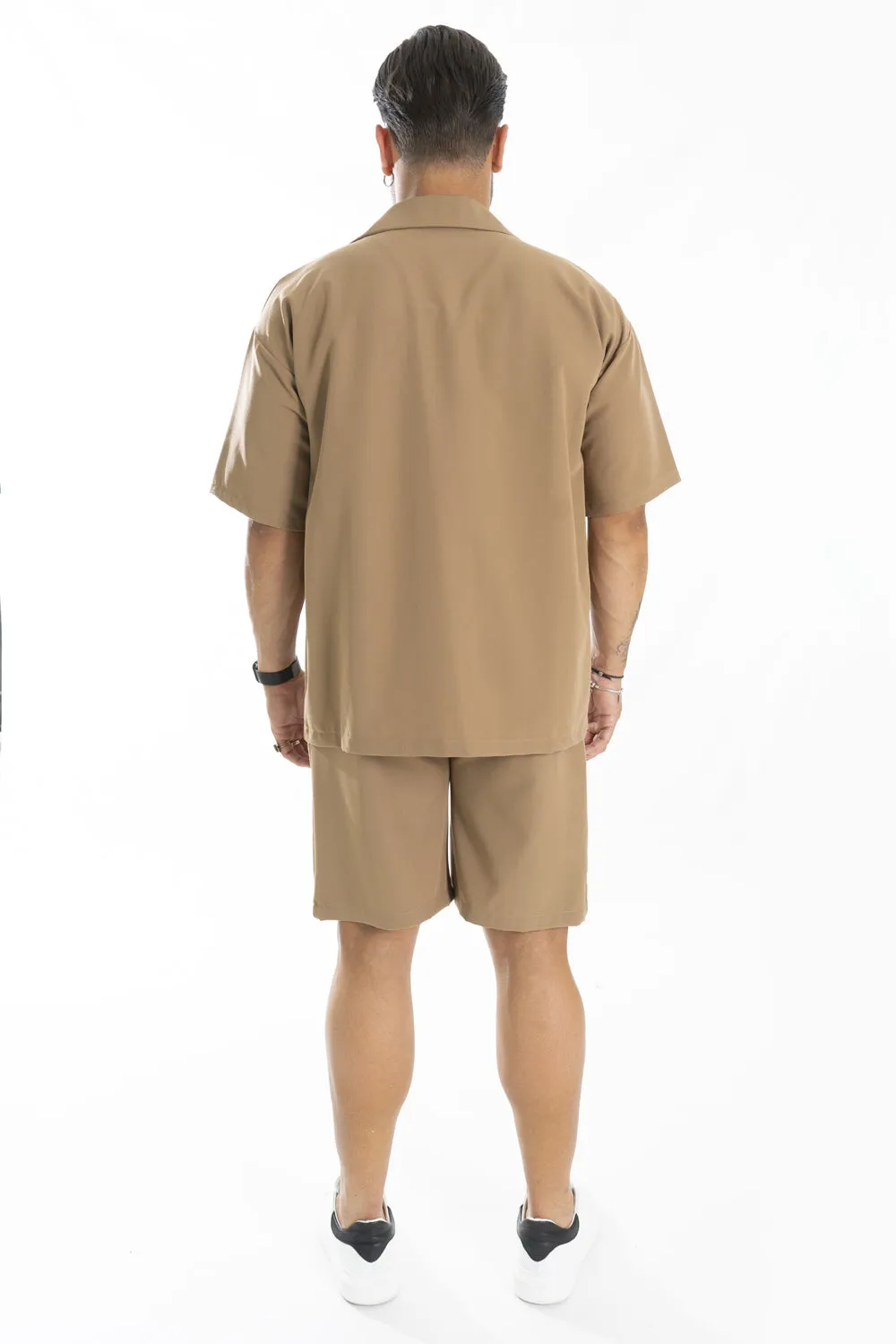 Coordinato Uomo Completo Camicia e bermuda Art. Cd33