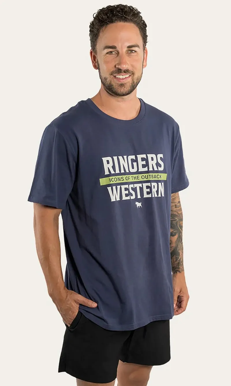 Cotton Highland Loose Fit Men's T-Shirt, More Colours