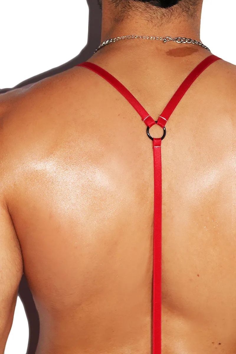 Cupid Pasties Elastic Body Thong- Pink