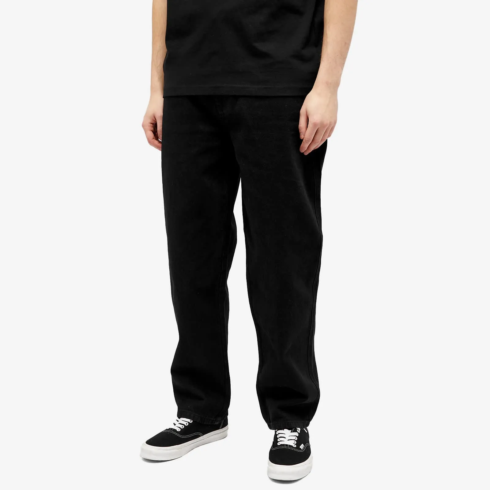 Dime Classic Relaxed Denim Pant, black