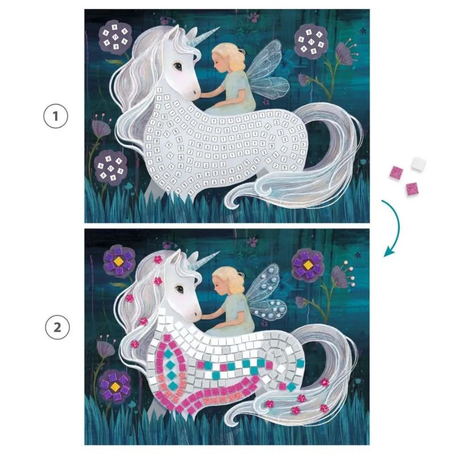 Djeco - The Enchanted World Mosaic Kit