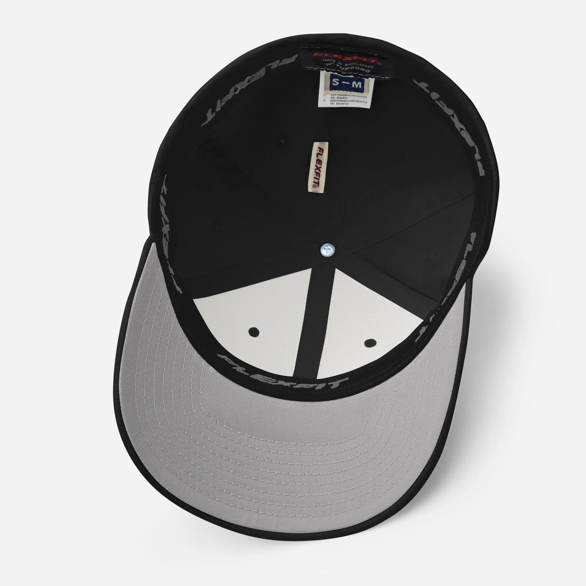 Dyke Embroidered Closed Back Cap