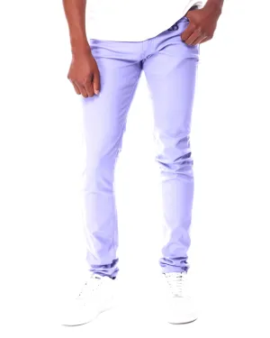 ELIE BALLEH BLUE COTTON STRETCH 5 Packet Twill Pants