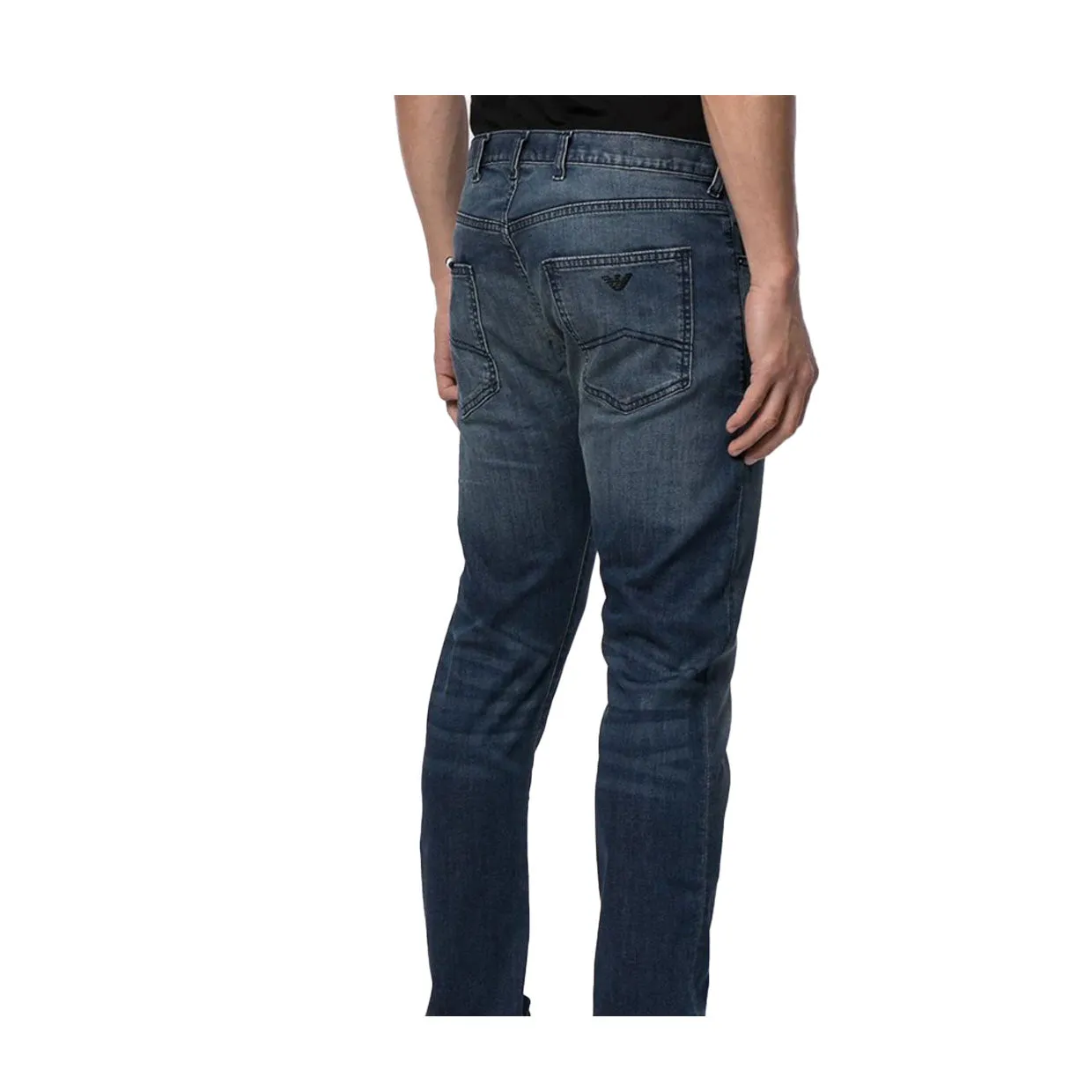 Emporio Armani Stonewashed J10 Extra Slim-Fit Jean