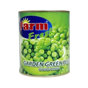 FARM FRESH GARDEN GREEN PEAS 825GM