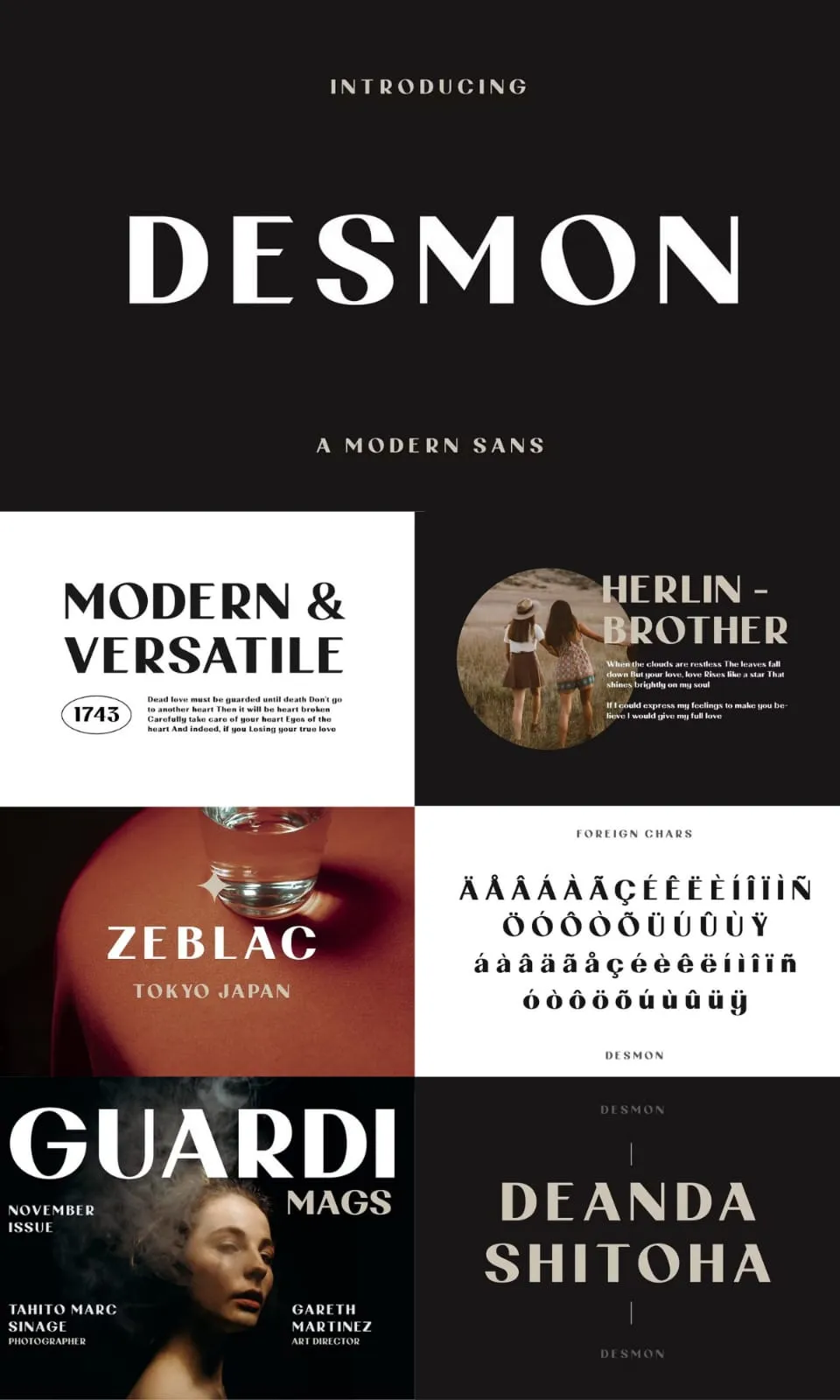 Font Bundle - Sans Series
