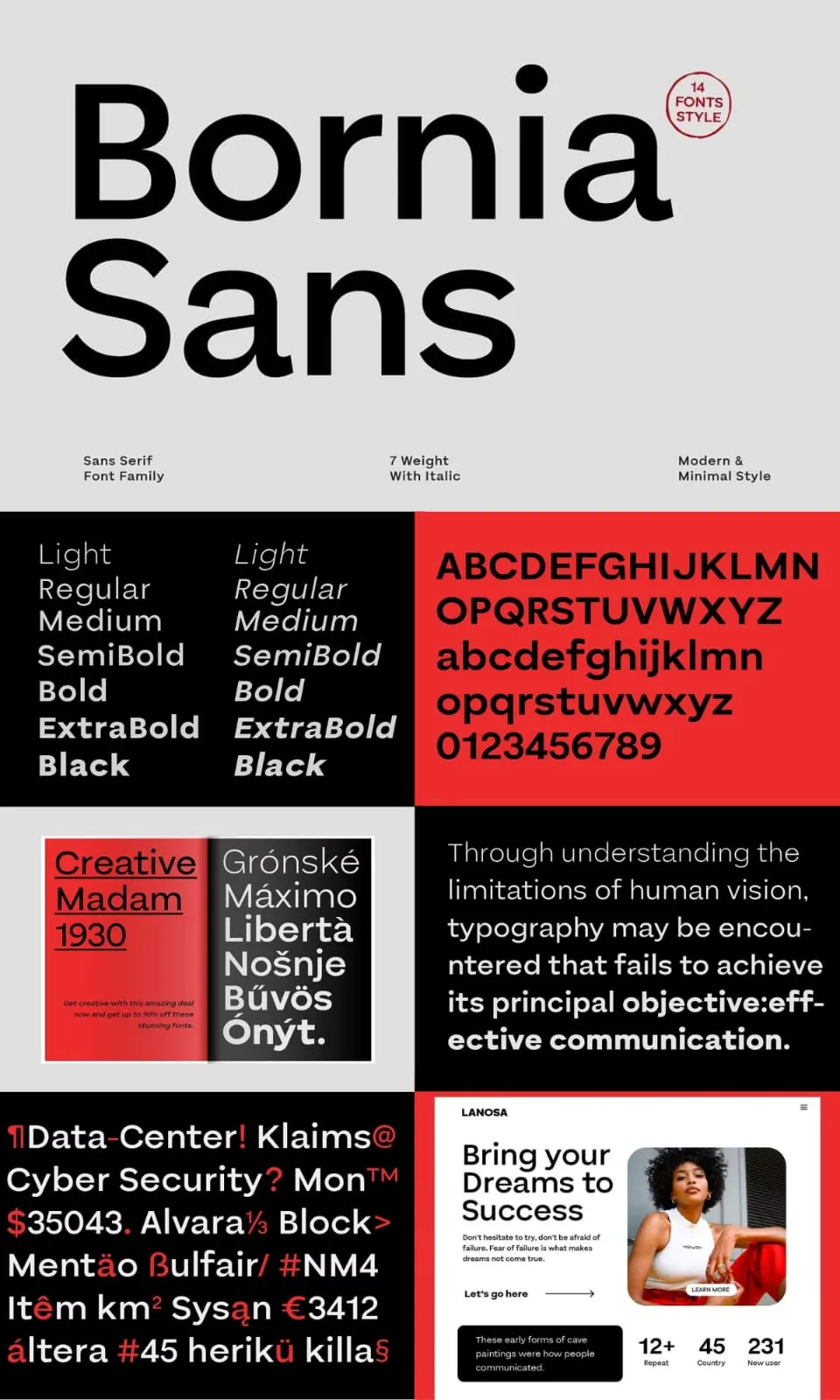 Font Bundle - Sans Series