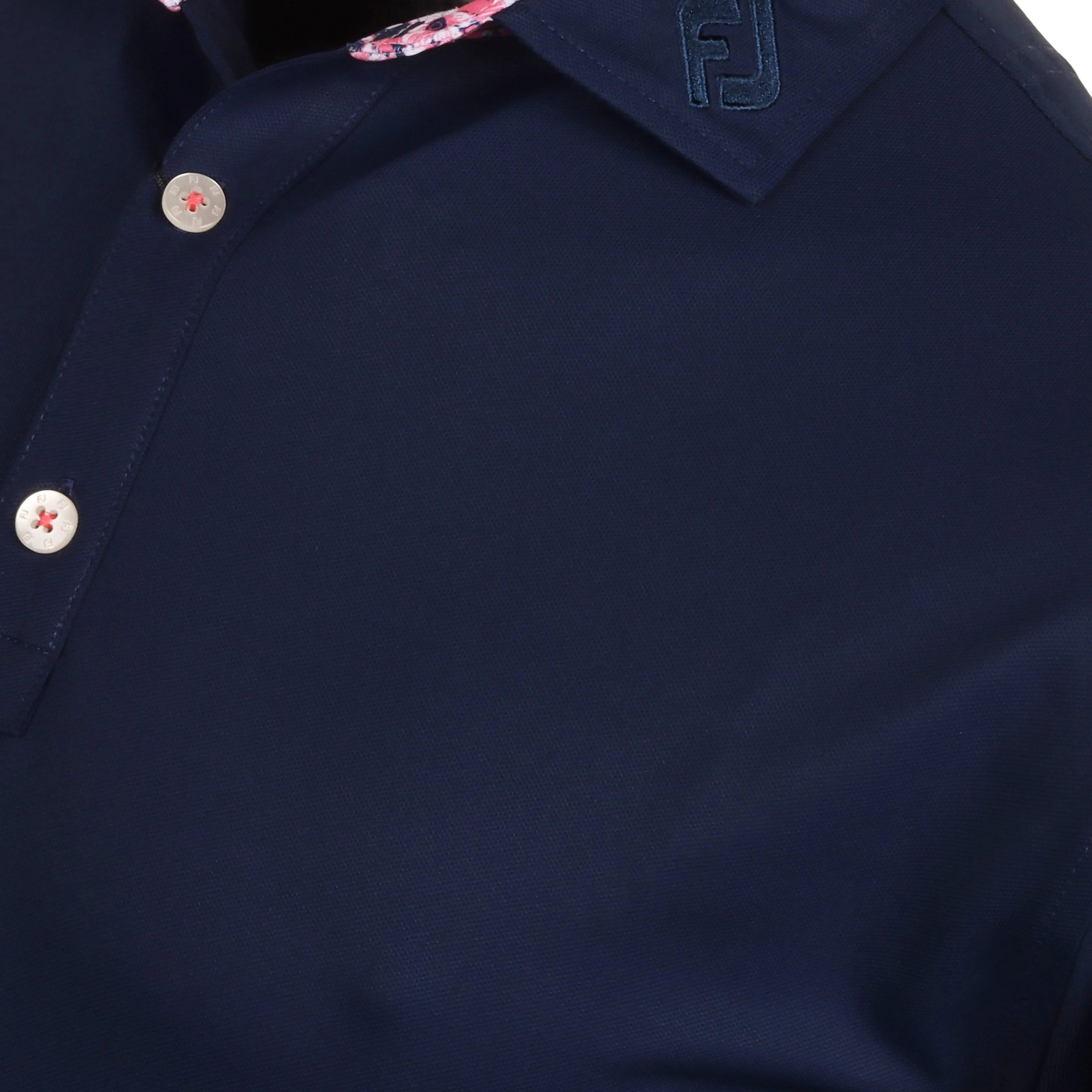 FootJoy Primrose Trim Pique Golf Shirt