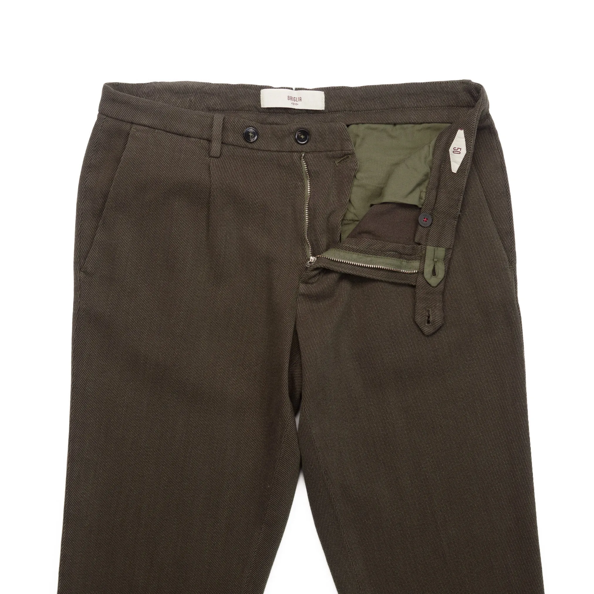 Green Melange Pants