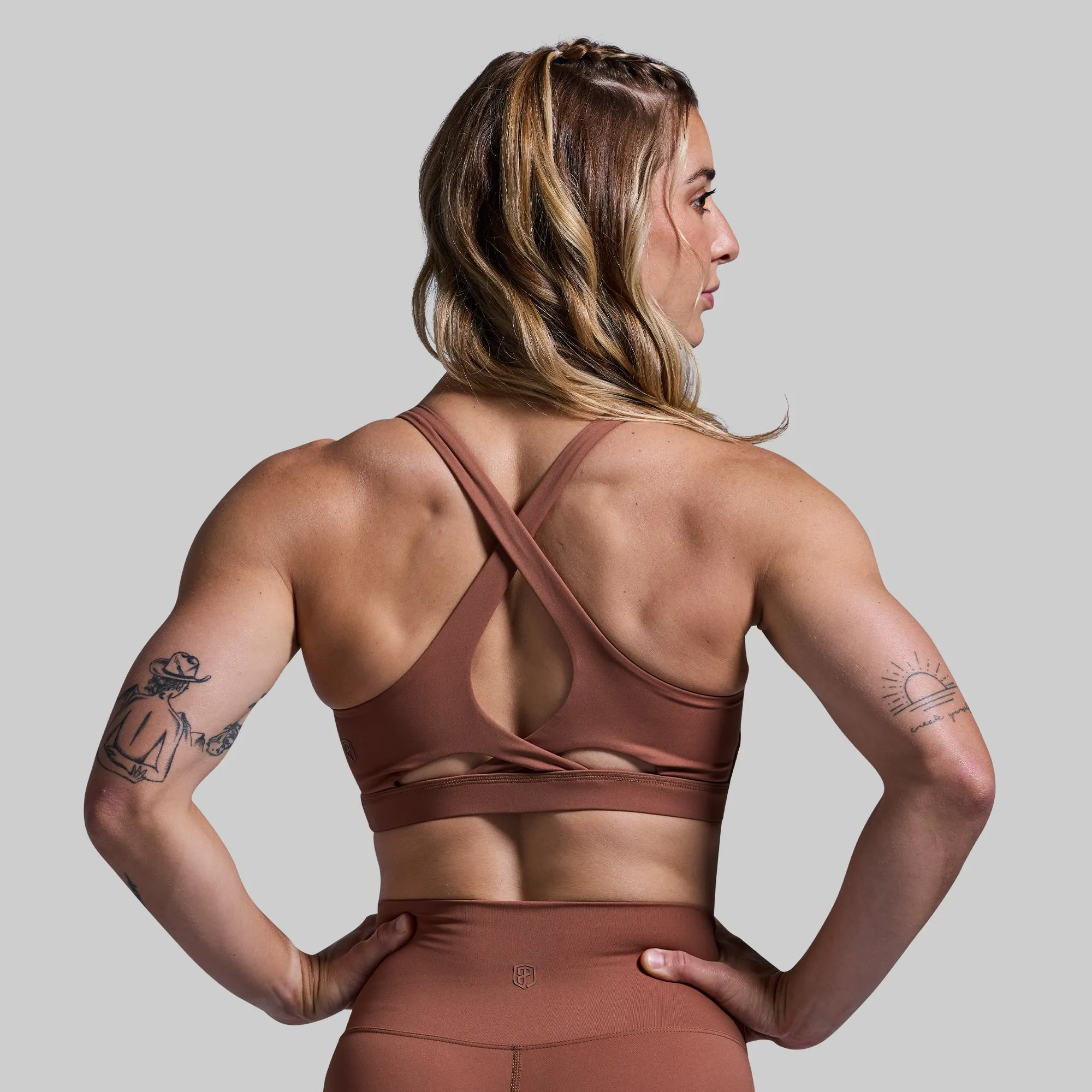 Helix Sports Bra (Clove)