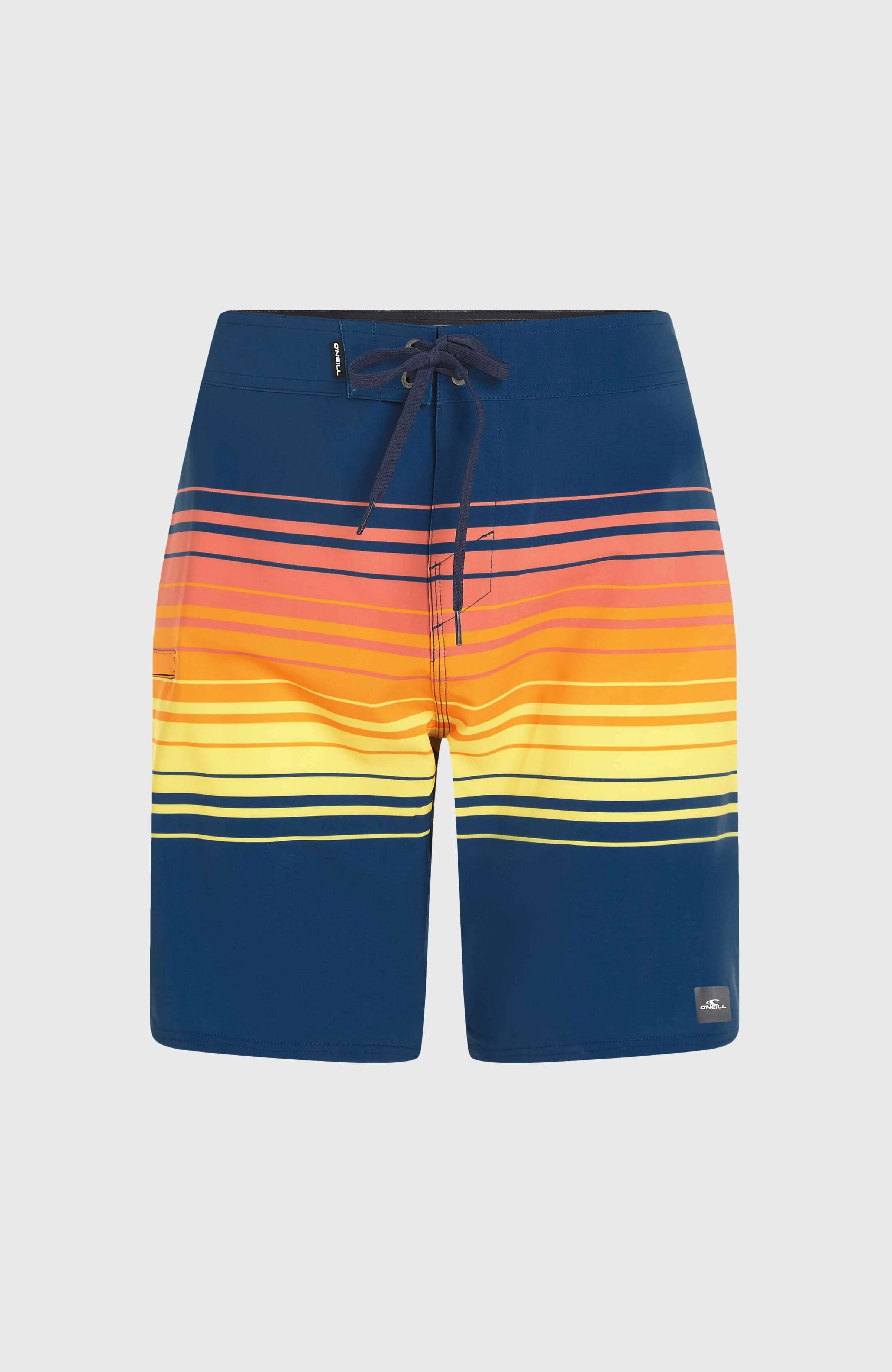 Hyperfreak Heat Stripe Line 19" Boardshorts | Indigo Stripe Panel