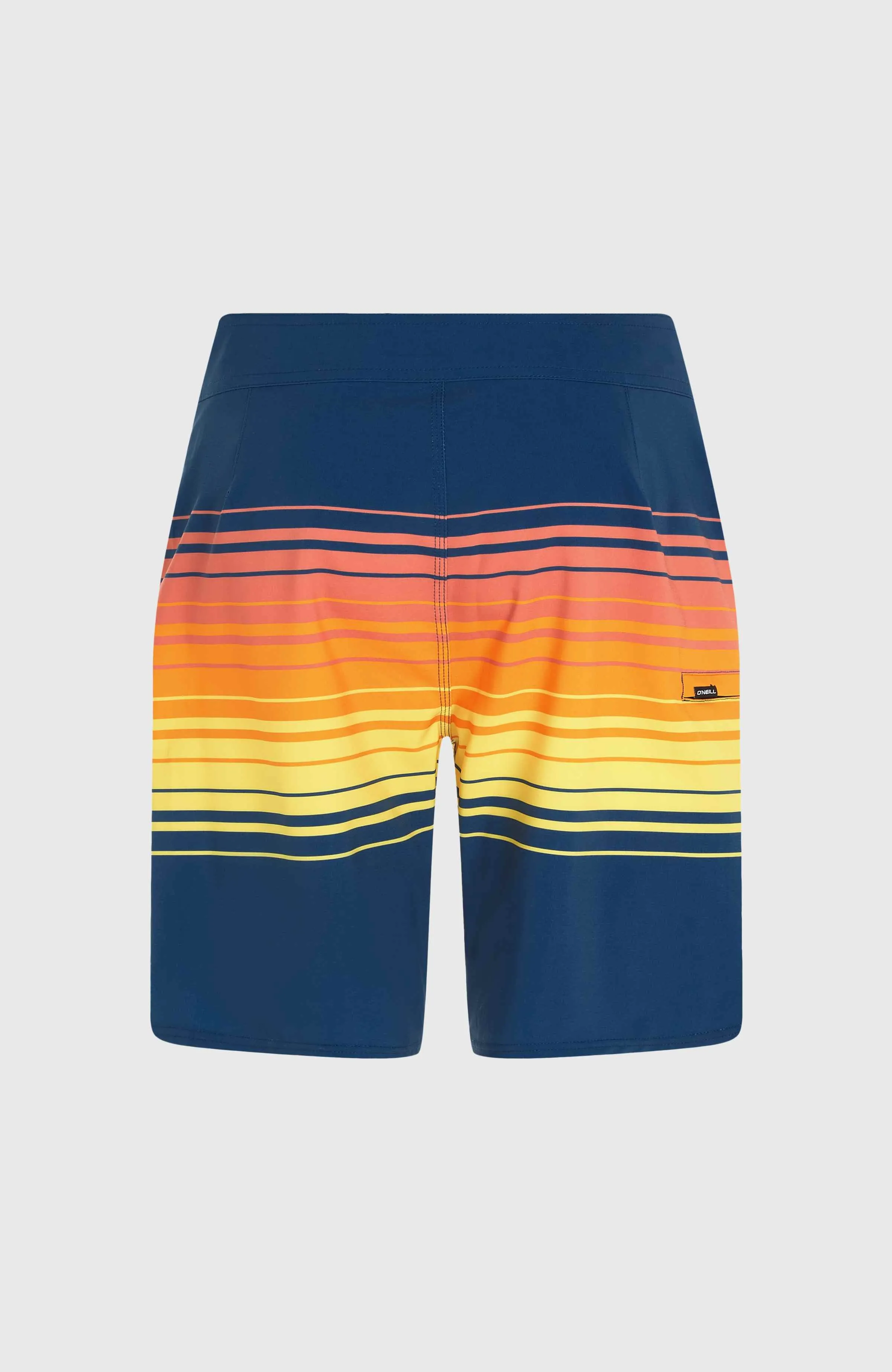Hyperfreak Heat Stripe Line 19" Boardshorts | Indigo Stripe Panel