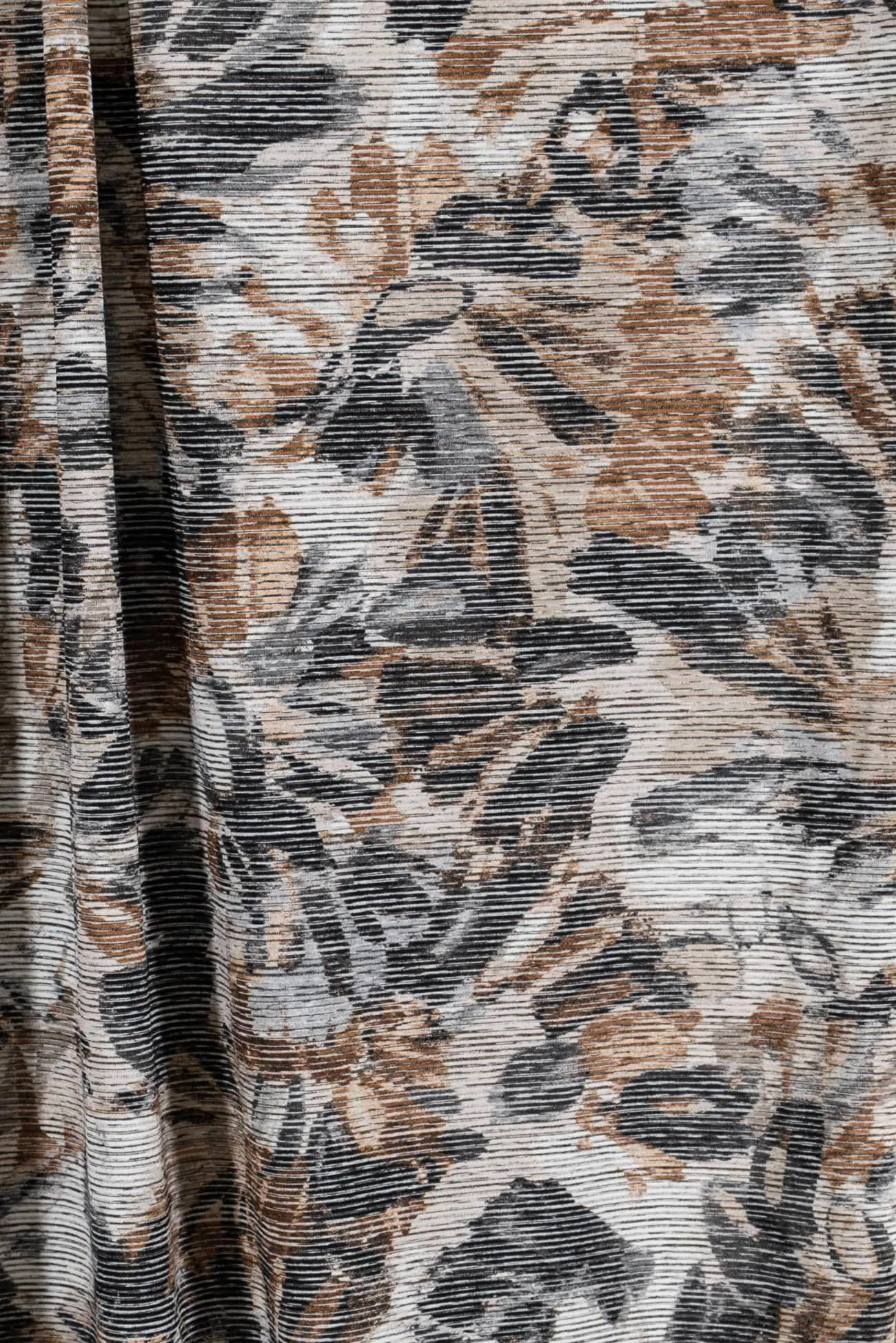 Interrupted Viscose/Poly Knit