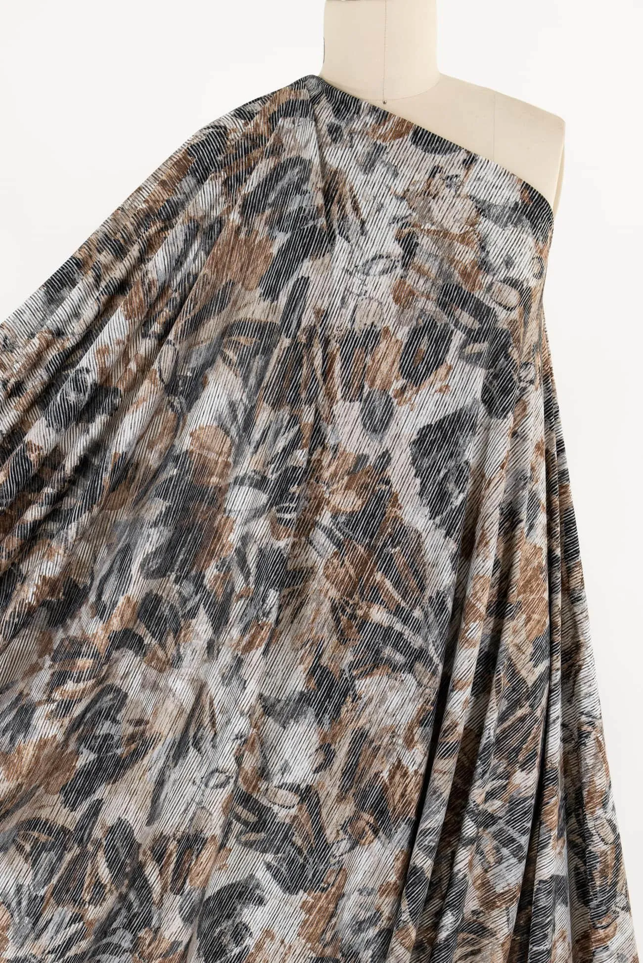 Interrupted Viscose/Poly Knit