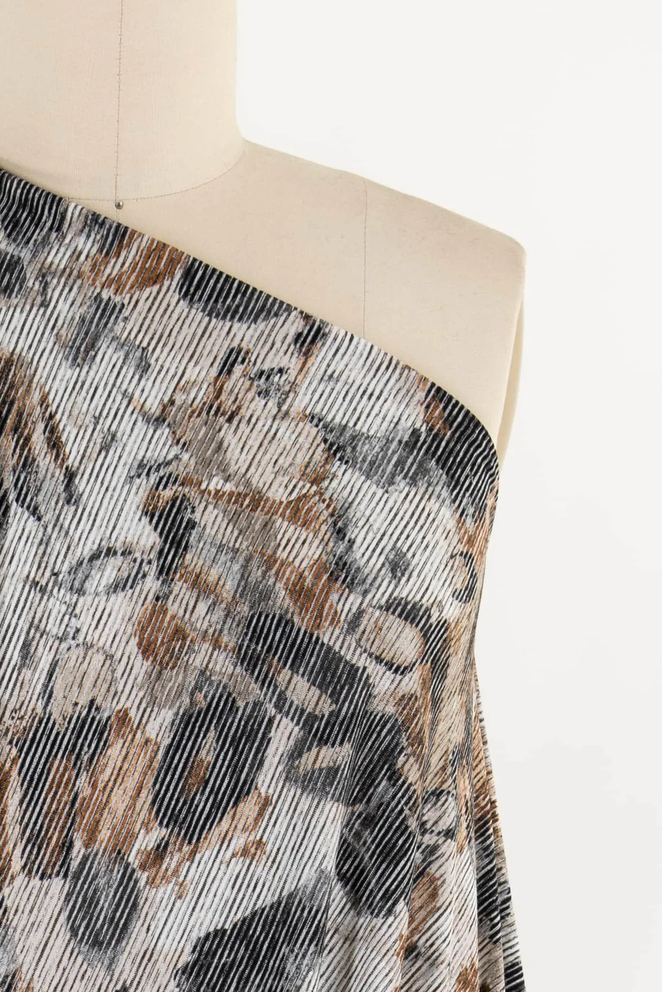 Interrupted Viscose/Poly Knit