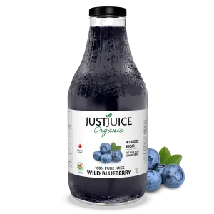Just Juice Organic Wild Blueberry 1L