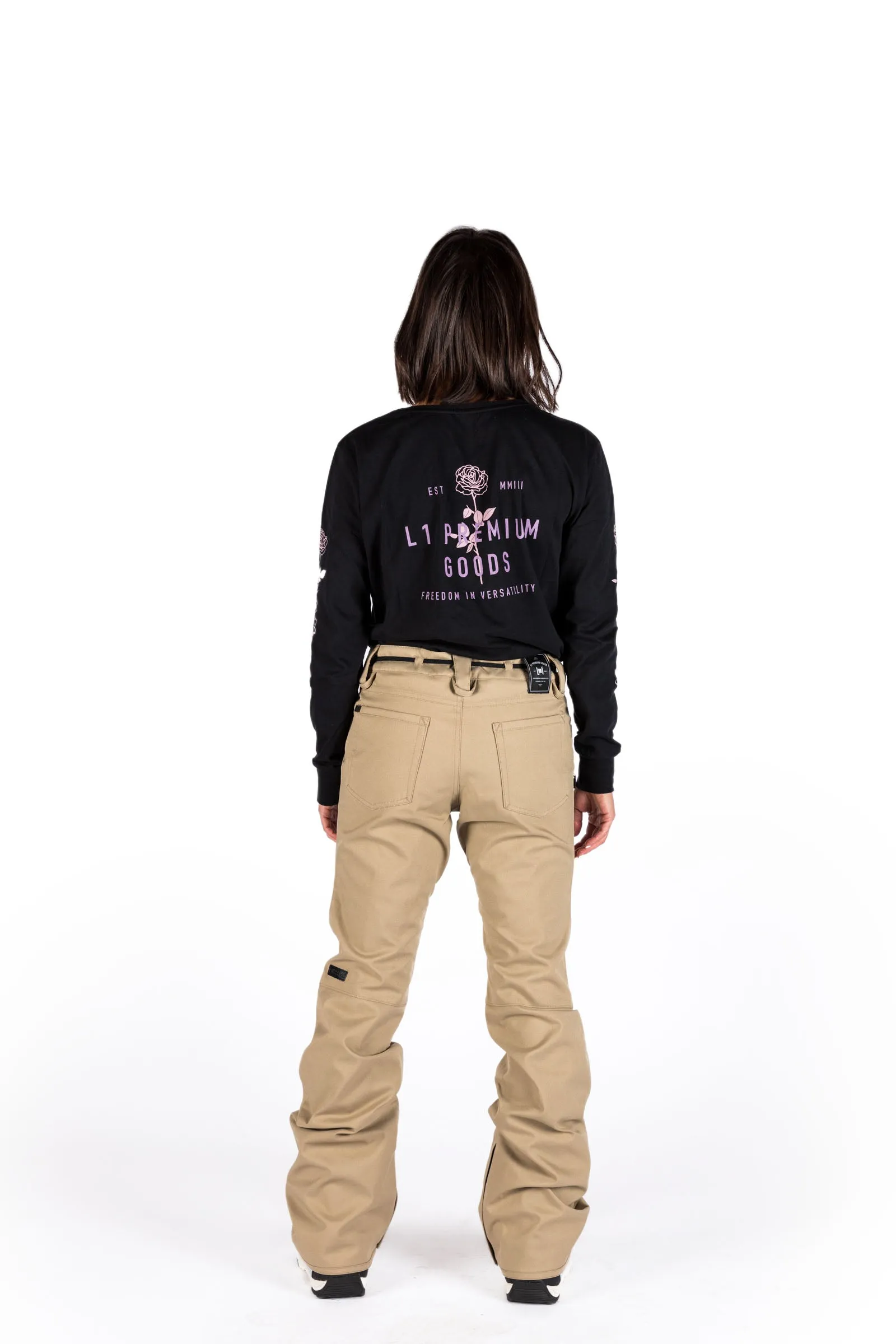 L1 Heartbreaker Twill Womens Pants Dune