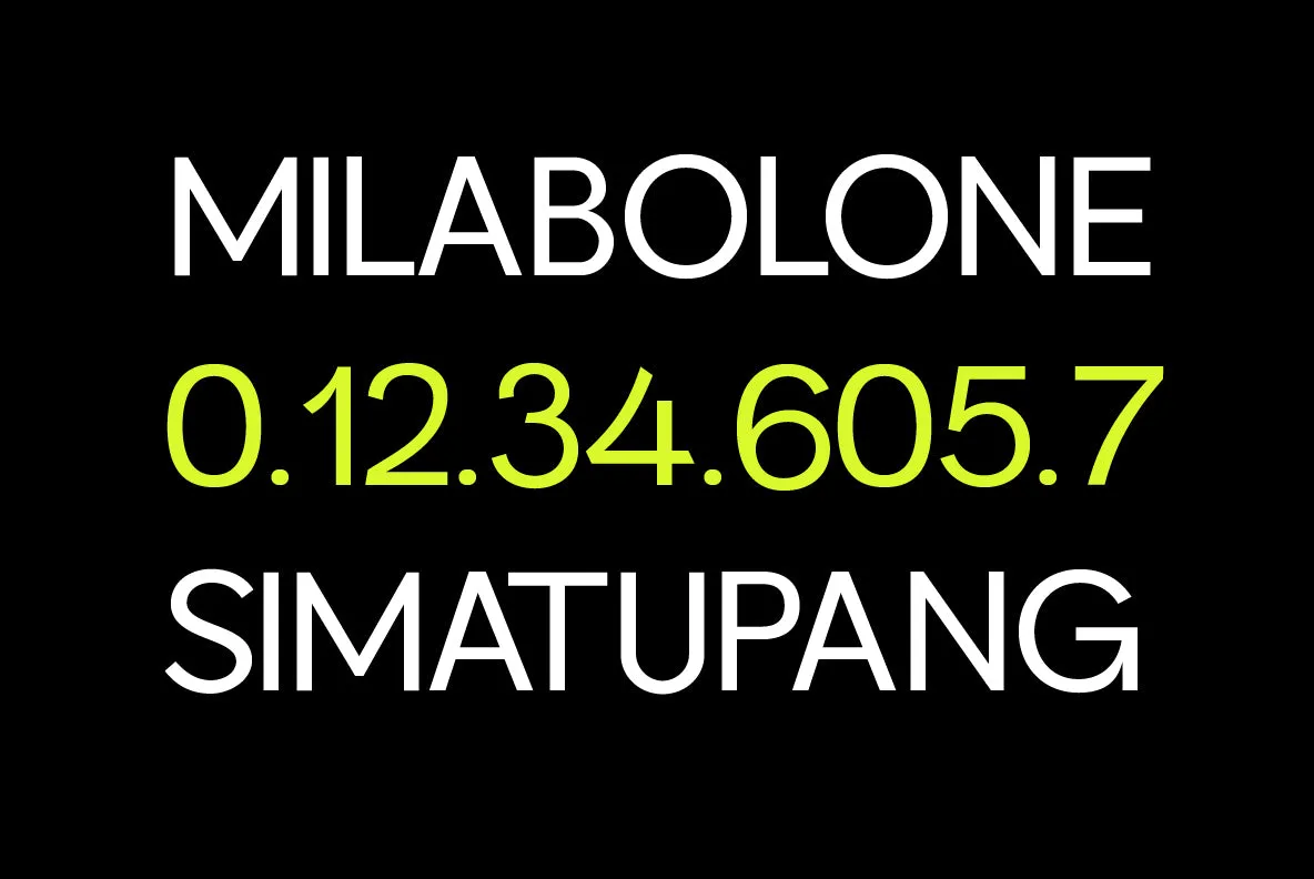 Mandau Sans Serif