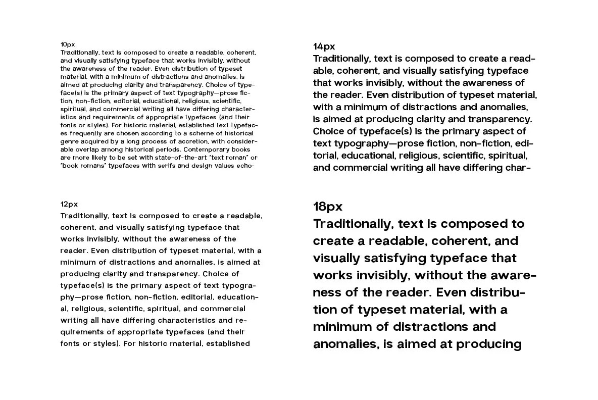 Mandau Sans Serif