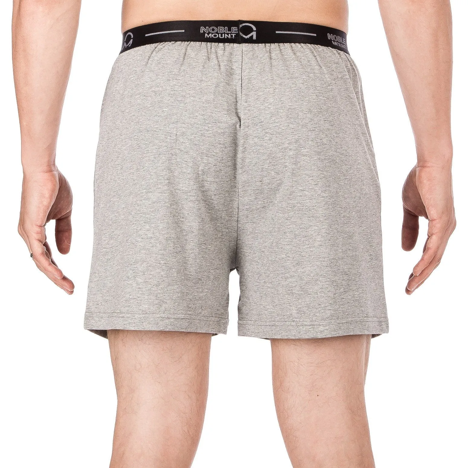 Men's Stretch Cotton Knit Boxers 3-Pack