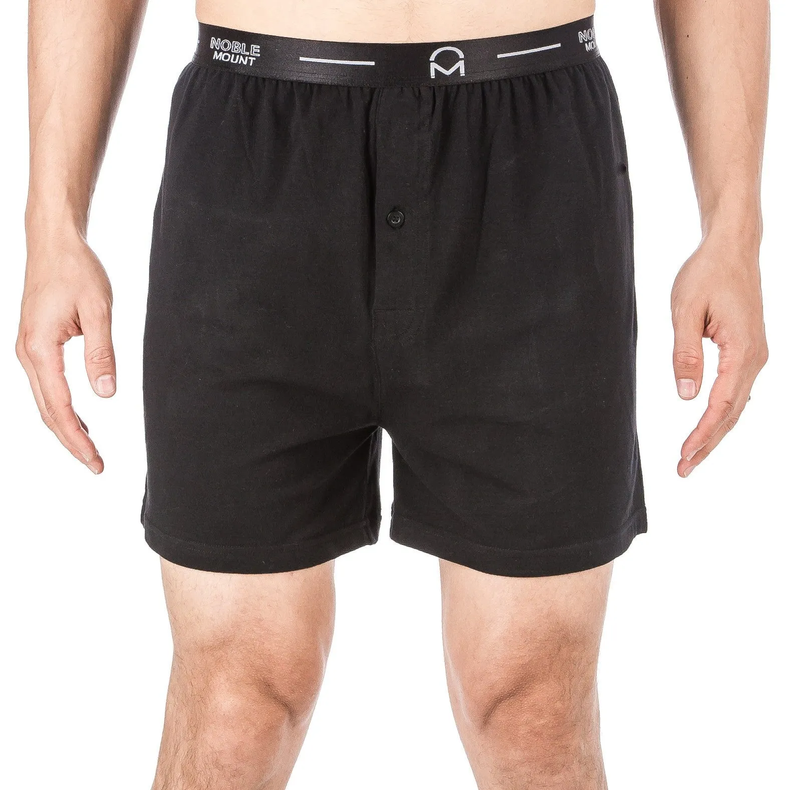 Men's Stretch Cotton Knit Boxers 3-Pack