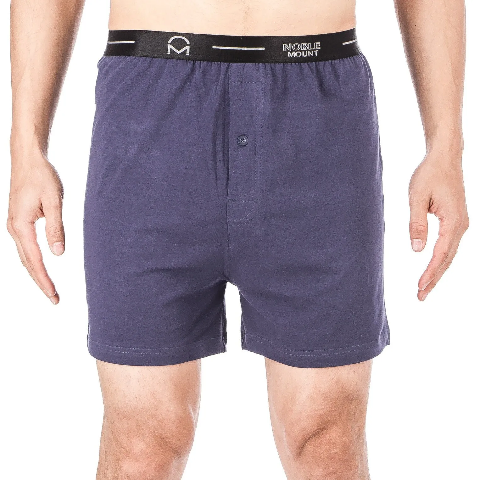 Men's Stretch Cotton Knit Boxers 3-Pack