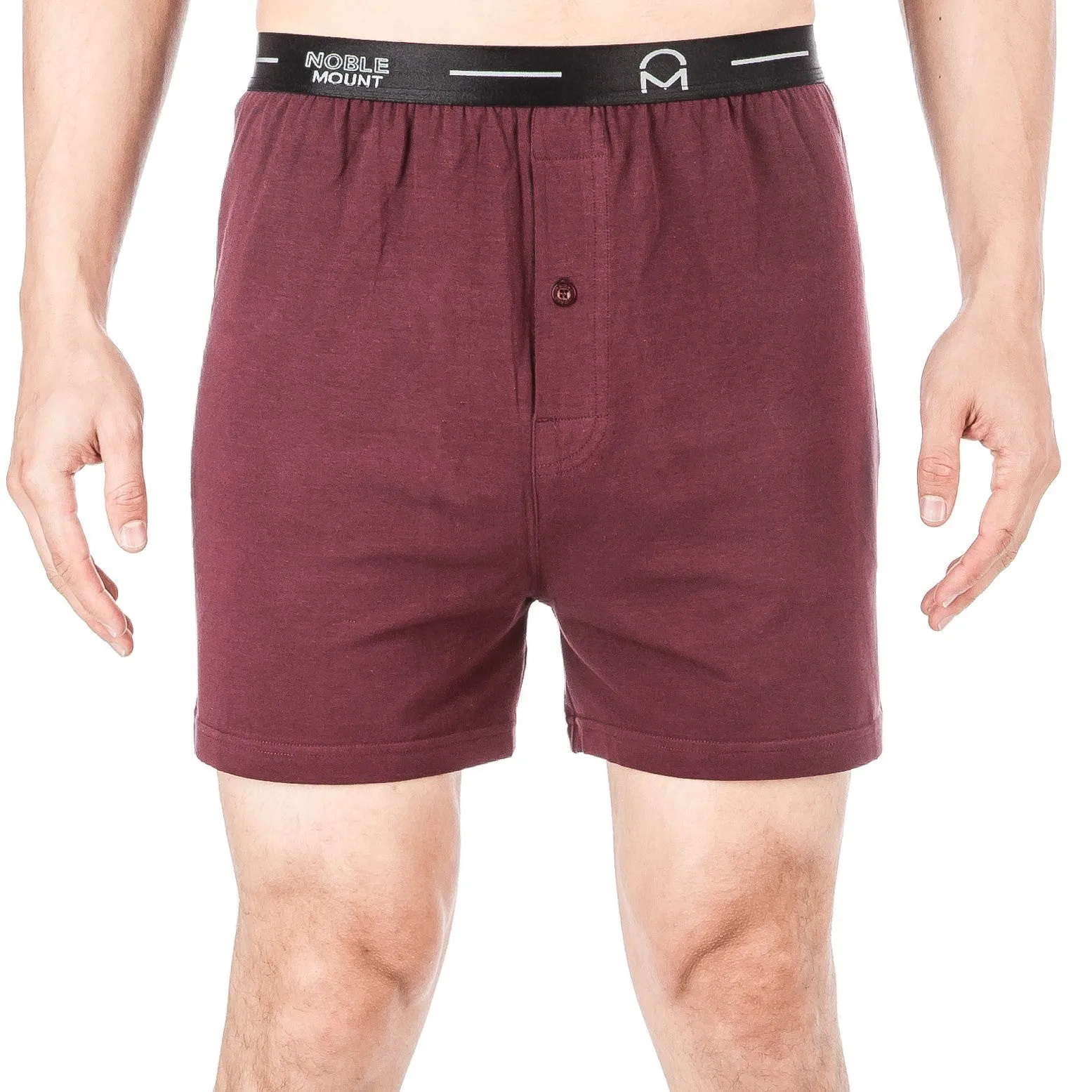 Men's Stretch Cotton Knit Boxers 3-Pack