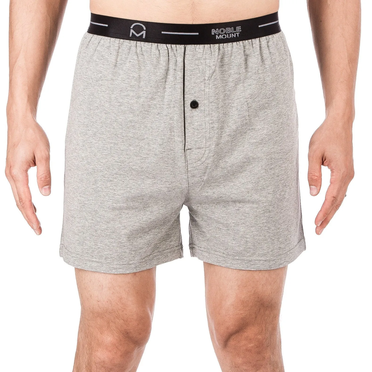 Men's Stretch Cotton Knit Boxers 3-Pack