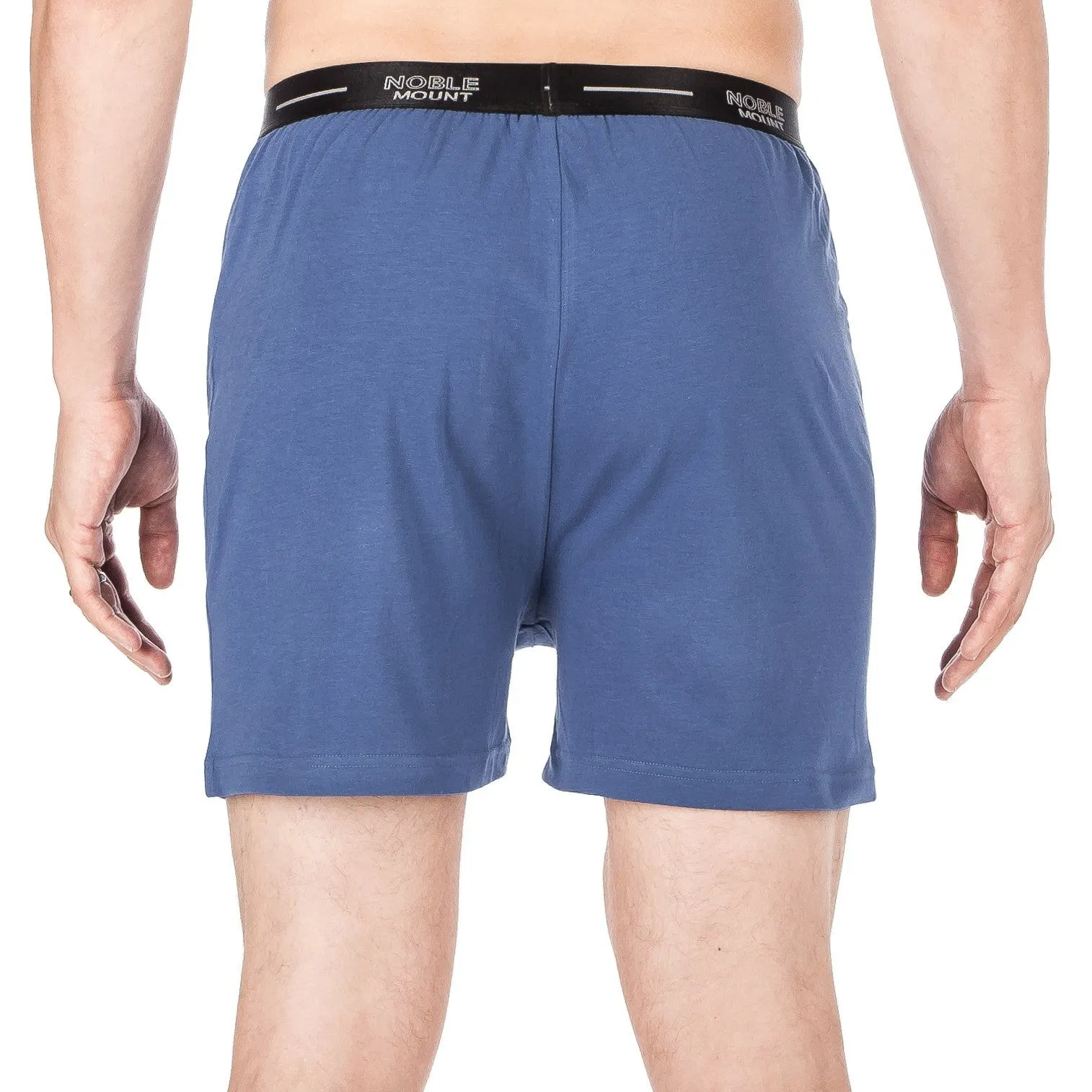 Men's Stretch Cotton Knit Boxers 3-Pack