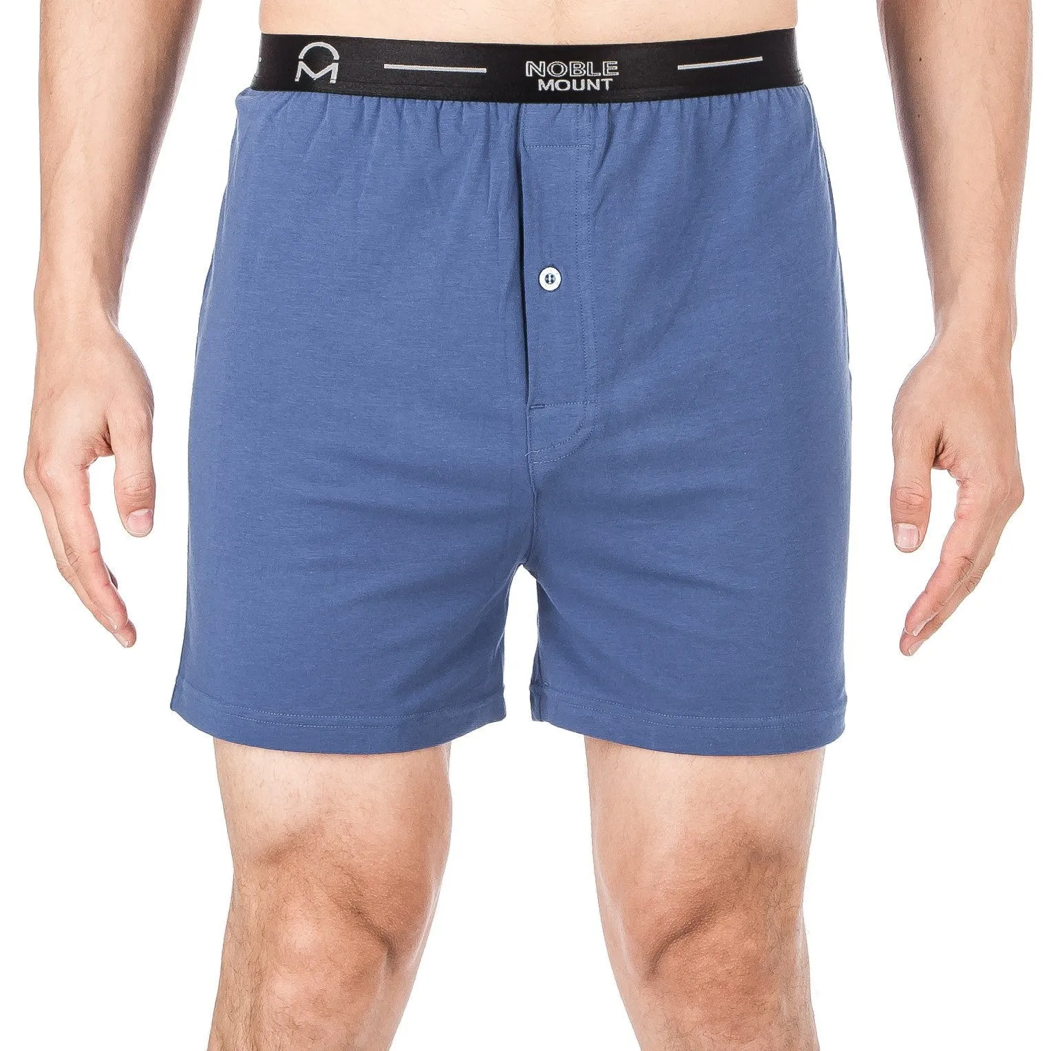 Men's Stretch Cotton Knit Boxers 3-Pack
